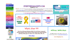 Desktop Screenshot of everythingmagnets.com